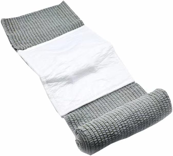 6 Inch Israeli Bandage, Portable Vacuum Sealed, Compression Pressure Dressing Trauma Wound Seal Bandages for Outdoor Battle Combat Tactical Travel Hiking Cycling (10 pcs)