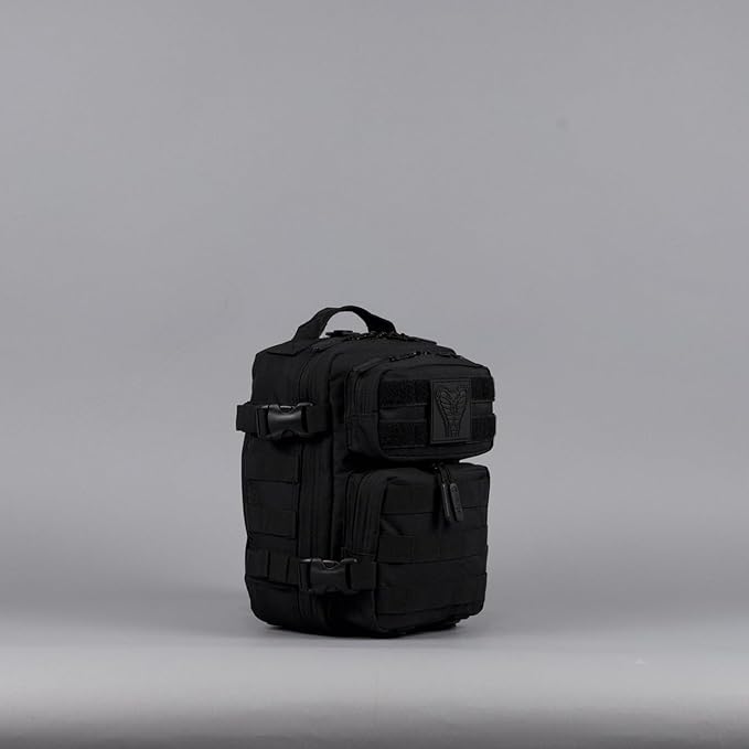 WOLFpak 9L Backpack Mini (Black Venom) Small Tactical Backpack – 9L EDC Daypack, Compact & Water-Resistant Bag for Gym, Hiking, Commuting