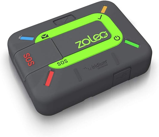 ZOLEO Satellite Communicator – Two-Way Global SMS Text Messenger & Email, Emergency SOS Alerting, Check-in & GPS Location – Android iOS Smartphone Accessory