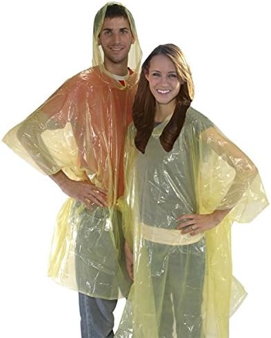 Rain Ponchos for Adults Disposable Poncho for Disney World 20 Pack Panchos Rain Adult Bulk Emergency Waterproof Plastic Raincoat with Hood Lightweight Pocket Camping Throw Away Men Women Compact Pncho