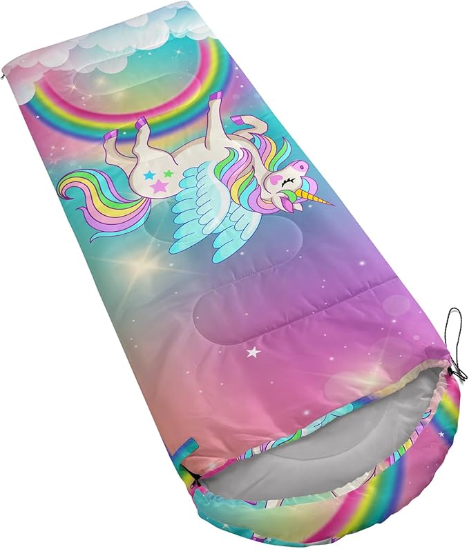 QOOMO Camping Sleeping Bags,3 Season Warm & Cool Weather,Lightweight,Waterproof Sleeping Bags for Adults & Kids,Traveling,and Outdoors,Camping Gear Equipment