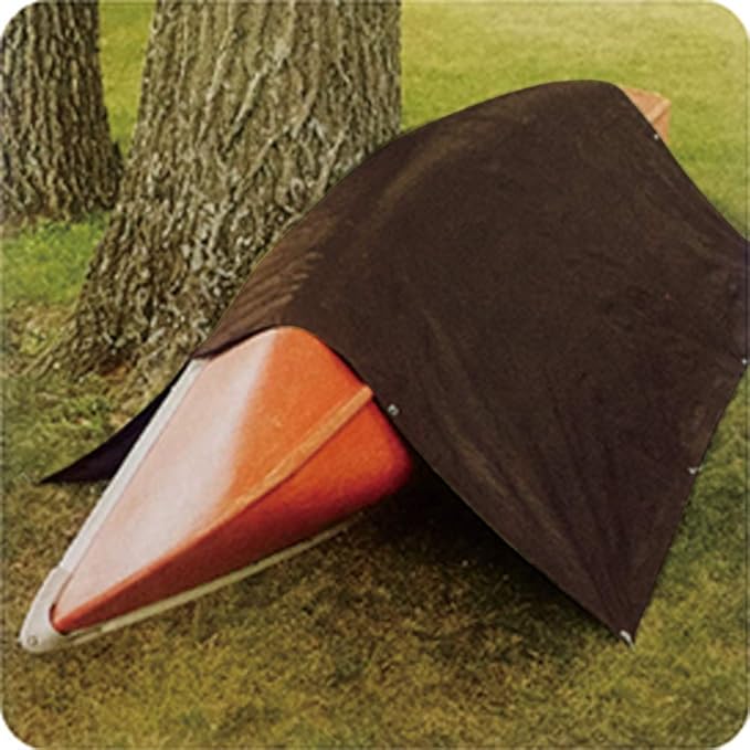 Waterproof Tarp Heavy Duty 9 Mil Thick Material - 10 x 12 Feet, Brown Sliver