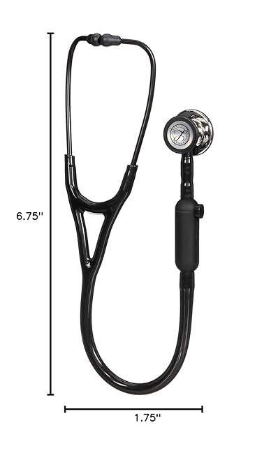 3M Littmann CORE Digital Stethoscope, Our Most Advanced Stethoscope Yet, Up To 40x Amplification, Active Noise Cancellation, In-App Sound Wave Visualization, Mirror-Finish Chestpiece, 8890