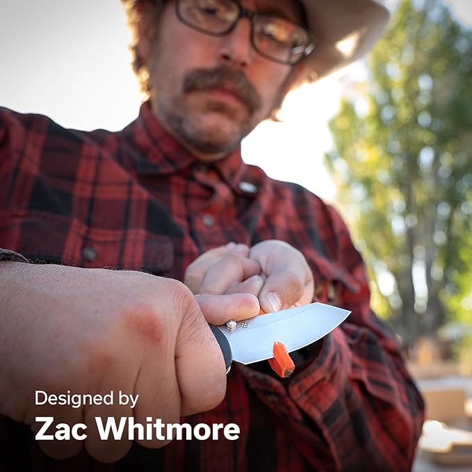 CIVIVI Yonder Folding Pocket Knife for EDC, Crossbar Lock Knife with 2.88" 14C28N Blade G10 Handle, Lightweight Knife Gifts for Men Women Camping Hiking, Designed by Zac Whitmore C23073-1