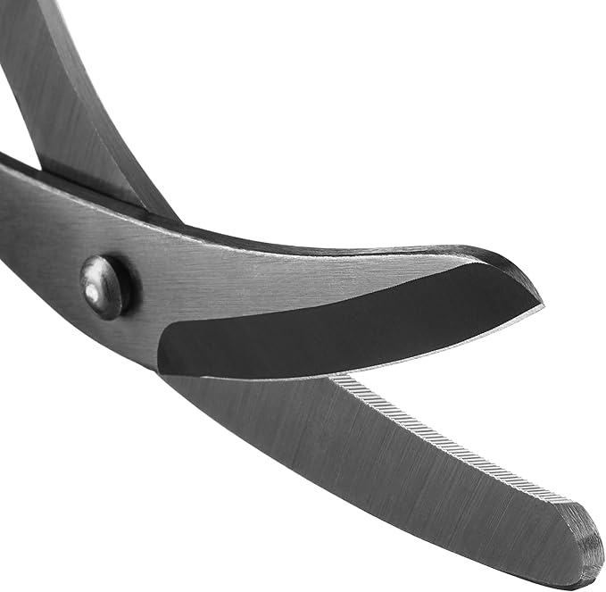 Mini 6" Trauma and Nurse's Shear. Razor sharp and compact scissors, perfect for EMTs, doctors, ICU, wound care and bandages (Blue)