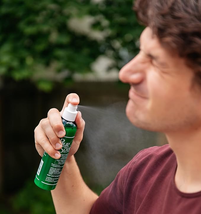 Bug Soother Candle - Natural Insect, Gnat and Mosquito Repellent Candle, 8 oz + 1oz Bottle of Bug Spray Deterrent - Safe for Adults, Kids, Pets, Environment - Made in USA