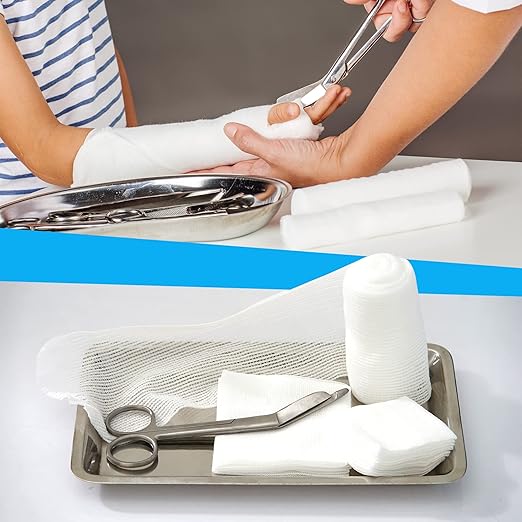Utopia Care Bandage Scissors, 7.5 Inch Stainless Steel Shears for First Aid and Professional Use – Silver