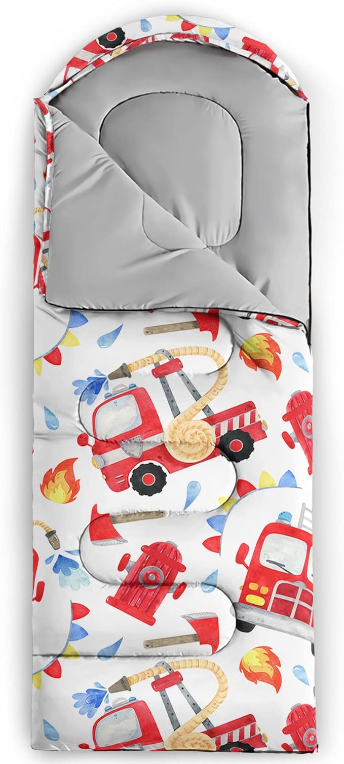 QOOMO Camping Sleeping Bags,3 Season Warm & Cool Weather,Lightweight,Waterproof Sleeping Bags for Adults & Kids,Traveling,and Outdoors,Camping Gear Equipment