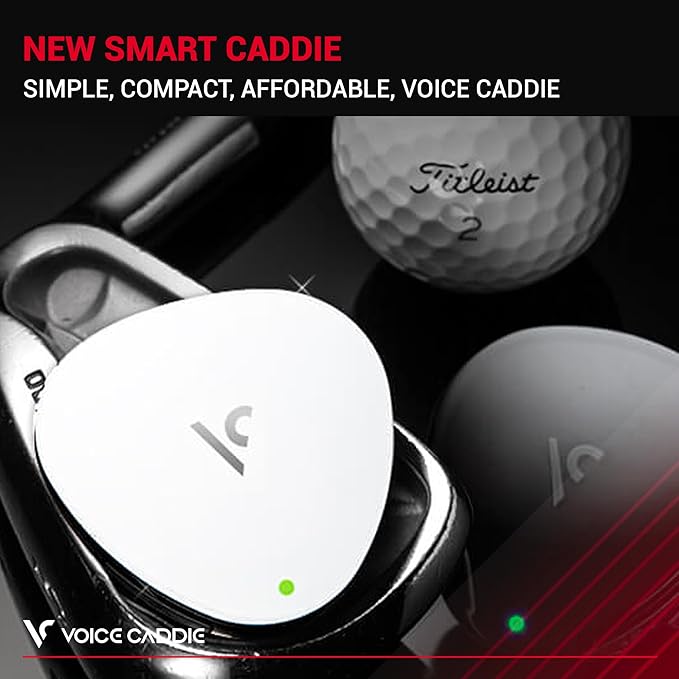 VOICE CADDIE VC300SE Voice Golf GPS, White, One Size (VC300SE_WH)