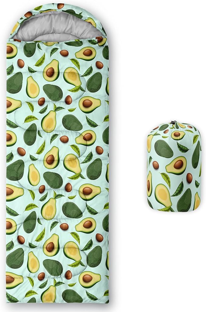 BSNTHO Camping Sleeping Bags,3 Season Warm & Cool Weather,Lightweight,Waterproof Sleeping Bags for Adults & Kids,Traveling,and Outdoors,Camping Gear Equipment