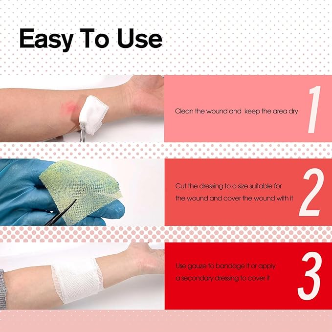 Xeroform Petrolatum Dressing 2"x2", 28 PCS Non-Adherent Gauze for Low Exudating Wounds, Fine Mesh Gauze Pads for Burns, Abrasions, Lacerations, Skin Grafts and Surgical Incisions