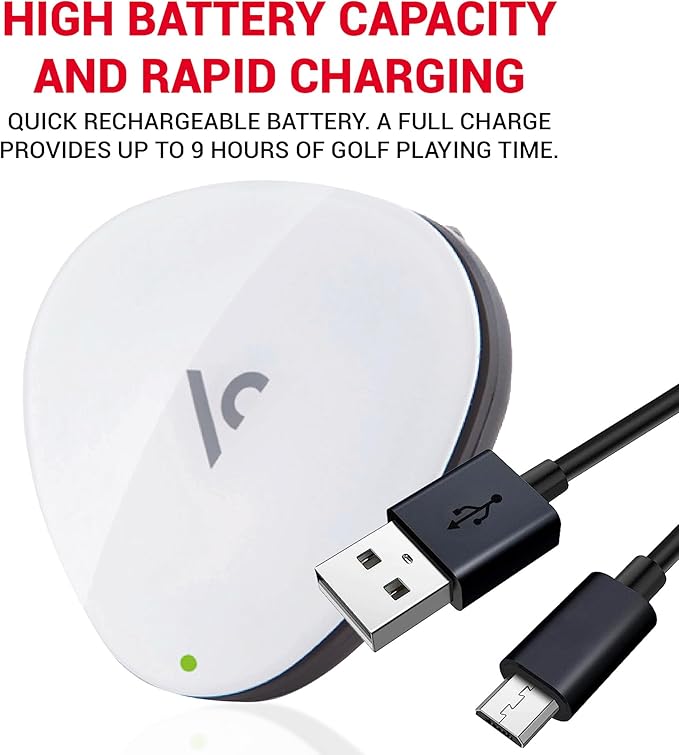 VOICE CADDIE VC300SE Voice Golf GPS, White, One Size (VC300SE_WH)