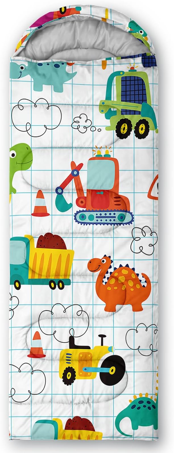 QOOMO Camping Sleeping Bags,3 Season Warm & Cool Weather,Lightweight,Waterproof Sleeping Bags for Adults & Kids,Traveling,and Outdoors,Camping Gear Equipment