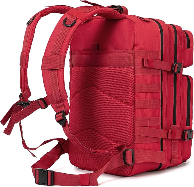 QT&QY 45L Military Tactical Backpacks Molle Army Assault Pack 3 Day Bug Out Bag Hiking Treeking Rucksack…