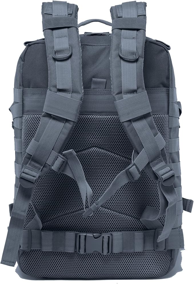 45L Military Tactical Backpack Hiking Backpacks Tactical Gear Camo Back Pack Army Molle Bag Rucksack Fitness Daypack