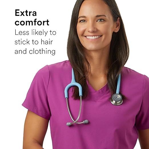 3M Littmann Classic III Monitoring Stethoscope, 5912C, More Than 2X as Loud, Weighs Less, 27" Marine Blue Satin-Finish Tube for Added Comfort, Flexibility and Cleanability