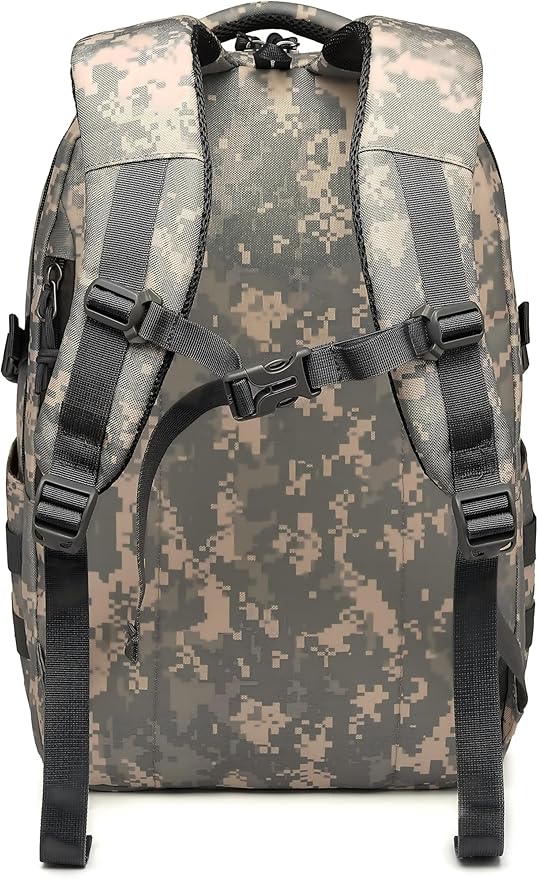 Wotony Military tactical backpack, backpack for men black small tactical assault bag