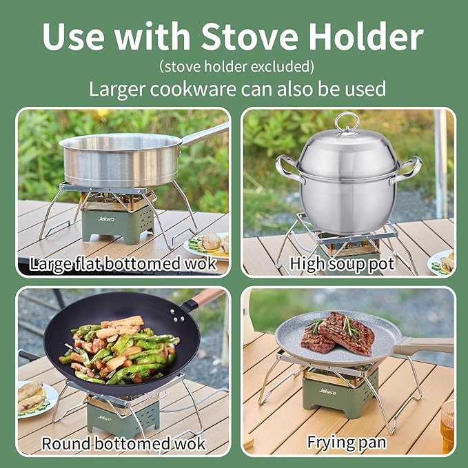 Camping Stove Portable Propane Camping Stove Small Outdoor Stove, 30,000 BTU Camp Stove,Windproof Single Butane Stove, with Carrying Case & ignitor,for Camping, Backpacking, Emergency