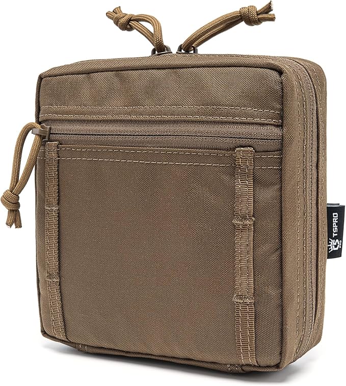 TSPRO Tactical Admin Pouch Compact EDC Utility Gadget Gear Pouches Portable Kit Organizer Storage Accessory for Bags