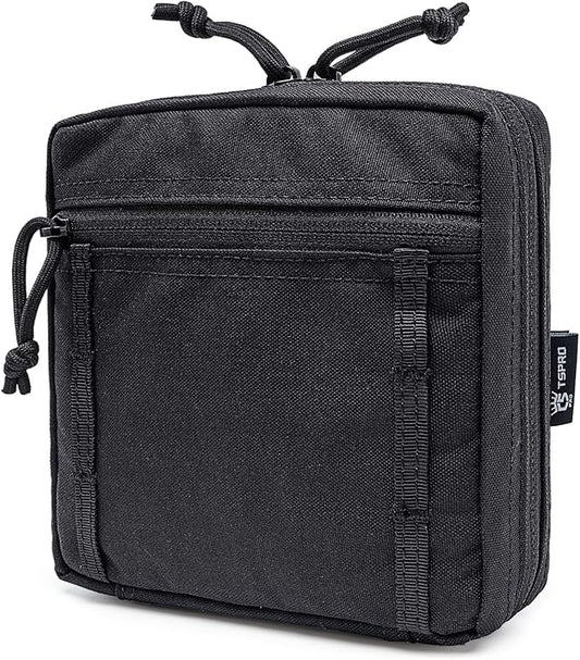 TSPRO Tactical Admin Pouch Compact EDC Utility Gadget Gear Pouches Portable Kit Organizer Storage Accessory for Bags