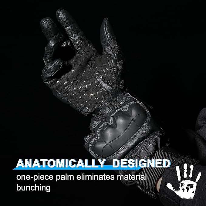 WTACTFUL Rubber Guard Tactical Gloves for Men Touchscreen Airsoft Motorcycle Hunting Outdoor