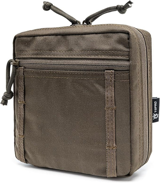 TSPRO Tactical Admin Pouch Compact EDC Utility Gadget Gear Pouches Portable Kit Organizer Storage Accessory for Bags