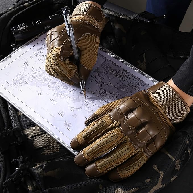 WTACTFUL Tactical Gloves for Men - Touch Screen - Airsoft Motorcycle Outdoor Costume