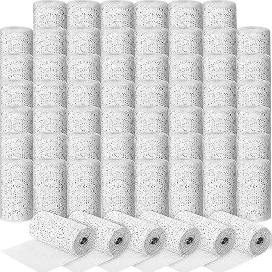 Treela Plaster Cloth Rolls Gauze Bandages Rolls Strips for Belly Casts, Scenery Molds, Mask Making, Art Projects, Body Casts, Craft Supplies(4 Inch x 177 Yard)