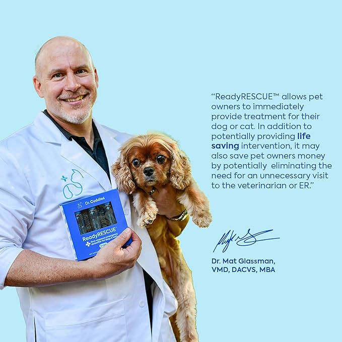 ReadyRESCUE - Dog First Aid Kit Essential - Activated Charcoal Detox for Dogs, Cats, Pets - Animal First Aid Kit - Dog Medical Emergency Kit - Dog Travel Essentials - 30g (1 Vial of 30g)