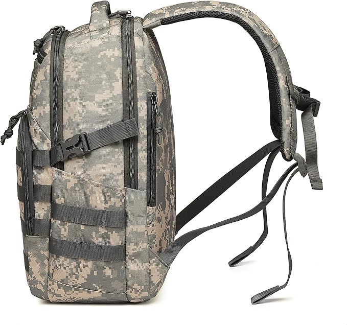 Wotony Military tactical backpack, backpack for men black small tactical assault bag