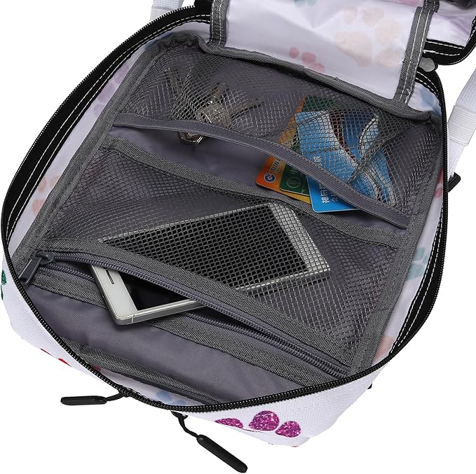 9L Mini Tactical Backpack 9L Assault Pack 9L Tactical Backpack Hiking Fitness Backpack(Colorful Cat's Paw)