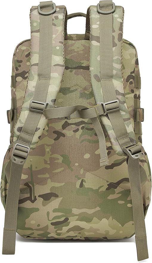 Wotony Tactical Backpack - Military waterproof backpack with multiple pockets and tactical gear for the outdoors (CP, 30L)