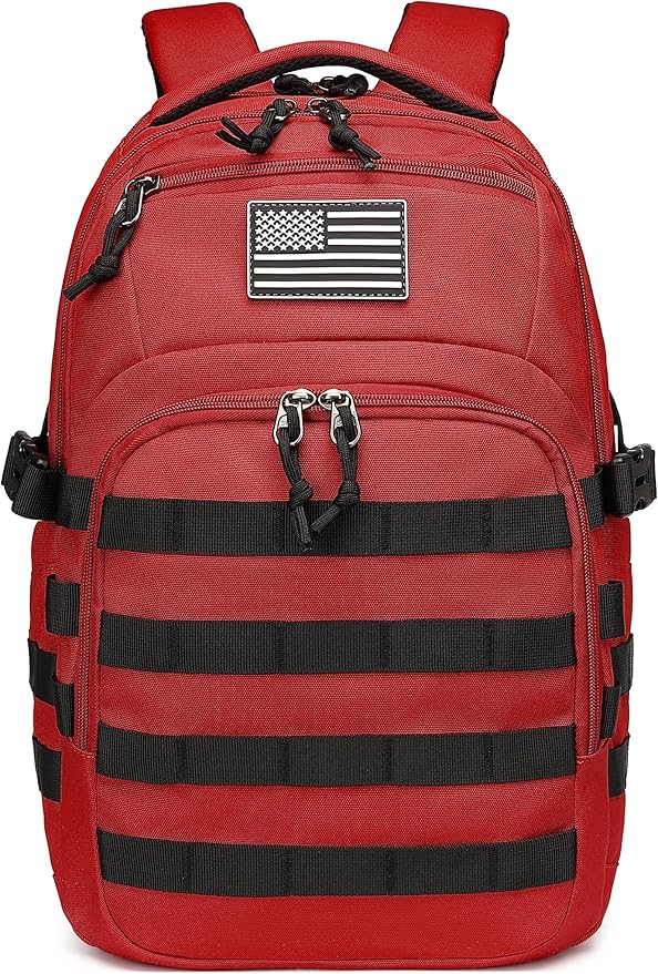 Wotony Military tactical backpack, backpack for men black small tactical assault bag