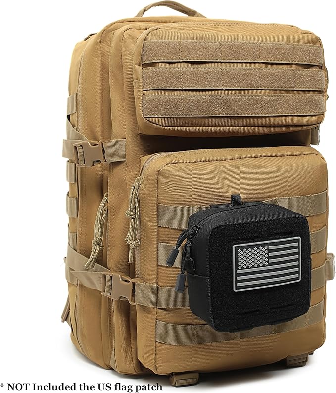 2 Pack Mini Tactical Molle Compact Ammo Pouch - General Purpose Admin Pouches Small Admin Molle Pouches EDC Tool Utility Multi-Purpose Waist Belt Pouch