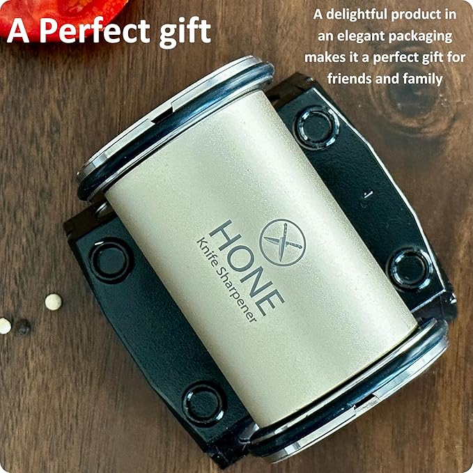 šš¢š”š Knife Sharpener: Engineered in Canada, Knife Blade Repair and Restoration Tool with Ball Bearings and Detachable Dual-Sided Diamond Sharpening Plates.