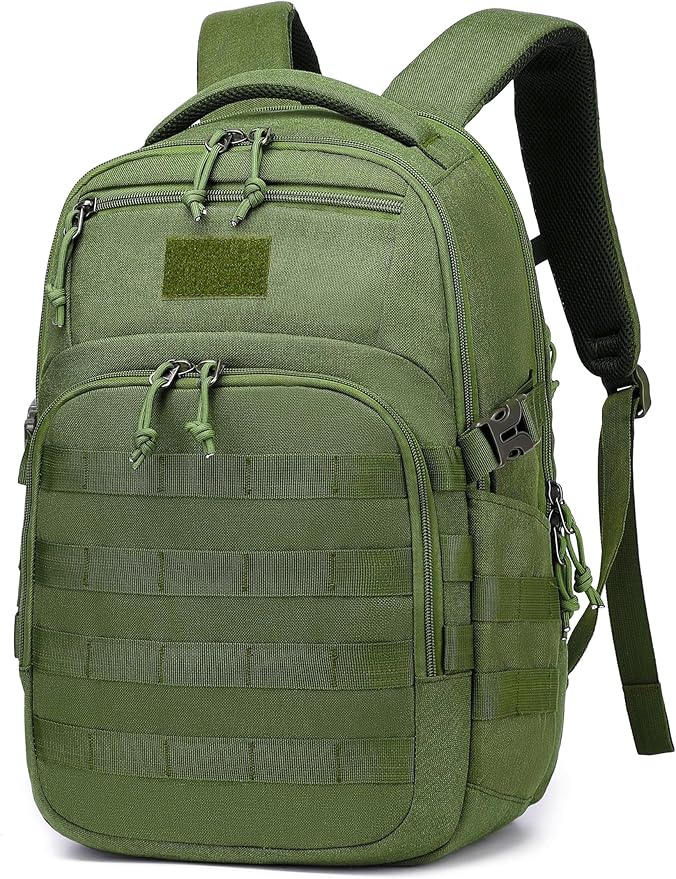 Wotony Military tactical backpack, backpack for men black small tactical assault bag