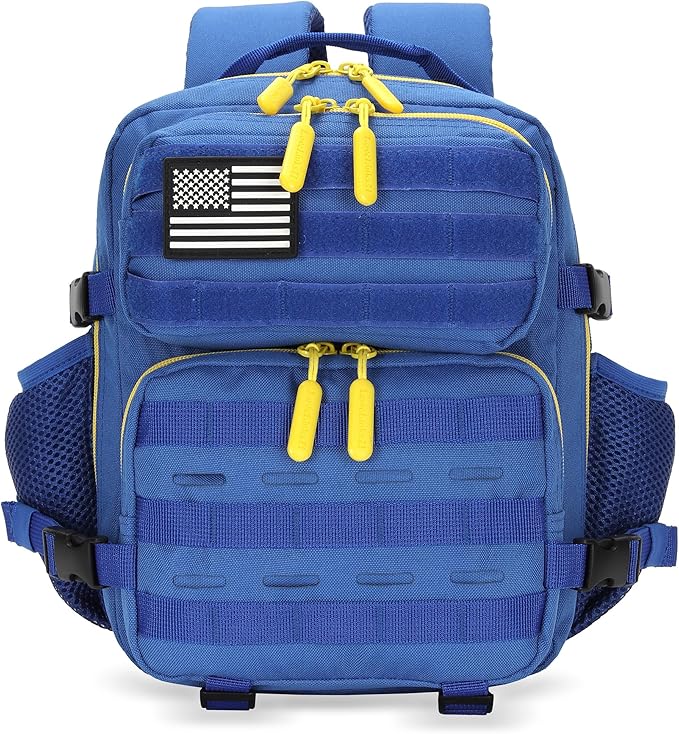 9L Mini Tactical Backpack 9L Assault Pack 9L Tactical Backpack Hiking Fitness Backpack(Blue)