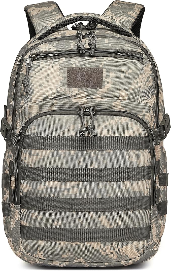 Wotony Military tactical backpack, backpack for men black small tactical assault bag