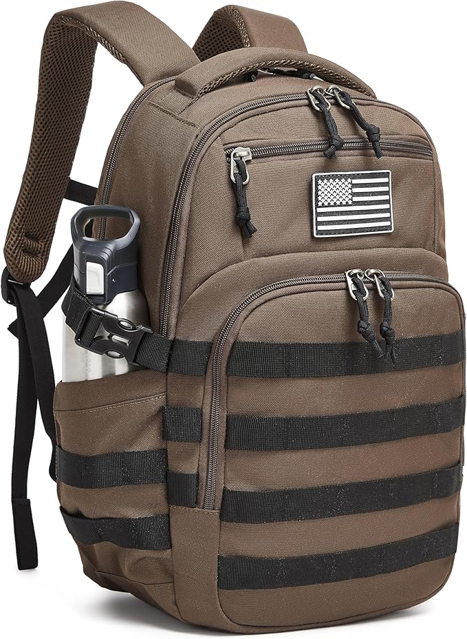 Wotony Military tactical backpack, backpack for men black small tactical assault bag