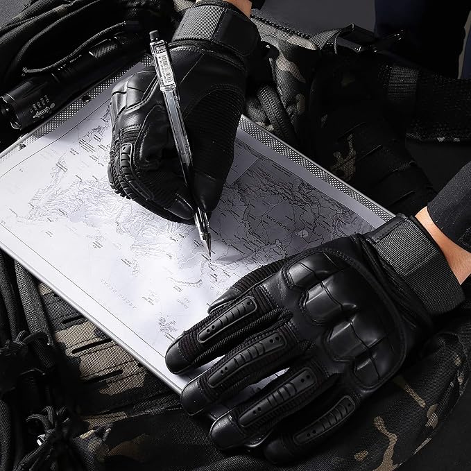 WTACTFUL Tactical Gloves for Men - Touch Screen - Airsoft Motorcycle Outdoor Costume