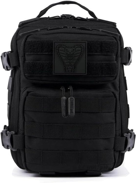 WOLFpak 9L Backpack Mini (Black Venom) Small Tactical Backpack – 9L EDC Daypack, Compact & Water-Resistant Bag for Gym, Hiking, Commuting