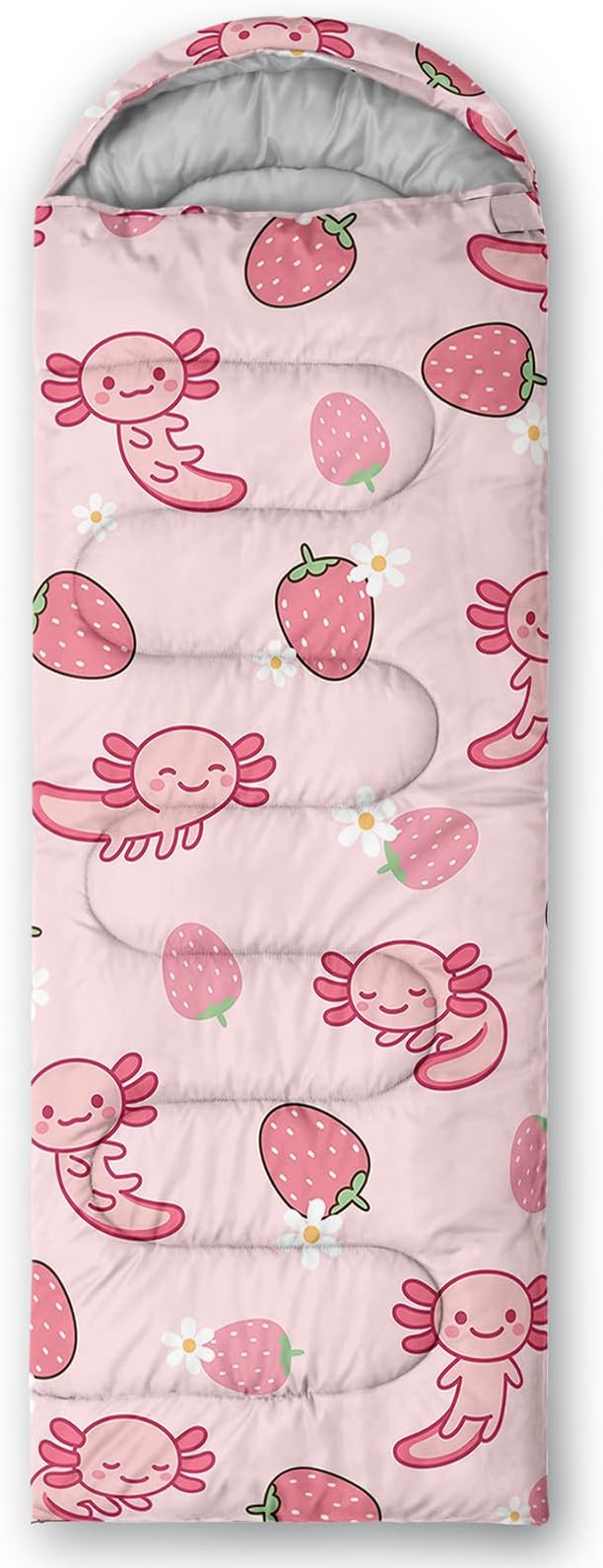 QOOMO Camping Sleeping Bags,3 Season Warm & Cool Weather,Lightweight,Waterproof Sleeping Bags for Adults & Kids,Traveling,and Outdoors,Camping Gear Equipment