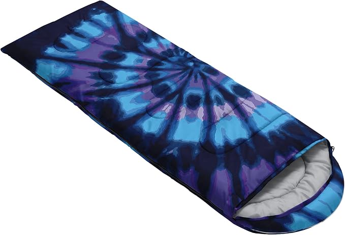 QOOMO Camping Sleeping Bags,3 Season Warm & Cool Weather,Lightweight,Waterproof Sleeping Bags for Adults & Kids,Traveling,and Outdoors,Camping Gear Equipment