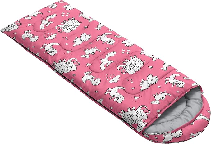 BSNTHO Camping Sleeping Bags,3 Season Warm & Cool Weather,Lightweight,Waterproof Sleeping Bags for Adults & Kids,Traveling,and Outdoors,Camping Gear Equipment