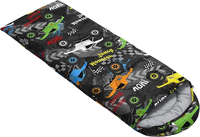 QOOMO Camping Sleeping Bags,3 Season Warm & Cool Weather,Lightweight,Waterproof Sleeping Bags for Adults & Kids,Traveling,and Outdoors,Camping Gear Equipment