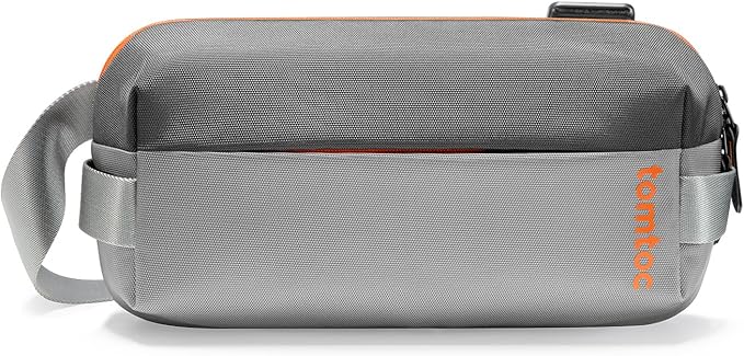 tomtoc Compact EDC Sling Bag, Minimalist Chest Shoulder Backpack Crossbody Bag for Men Women, Lightweight Carry Casual Bag