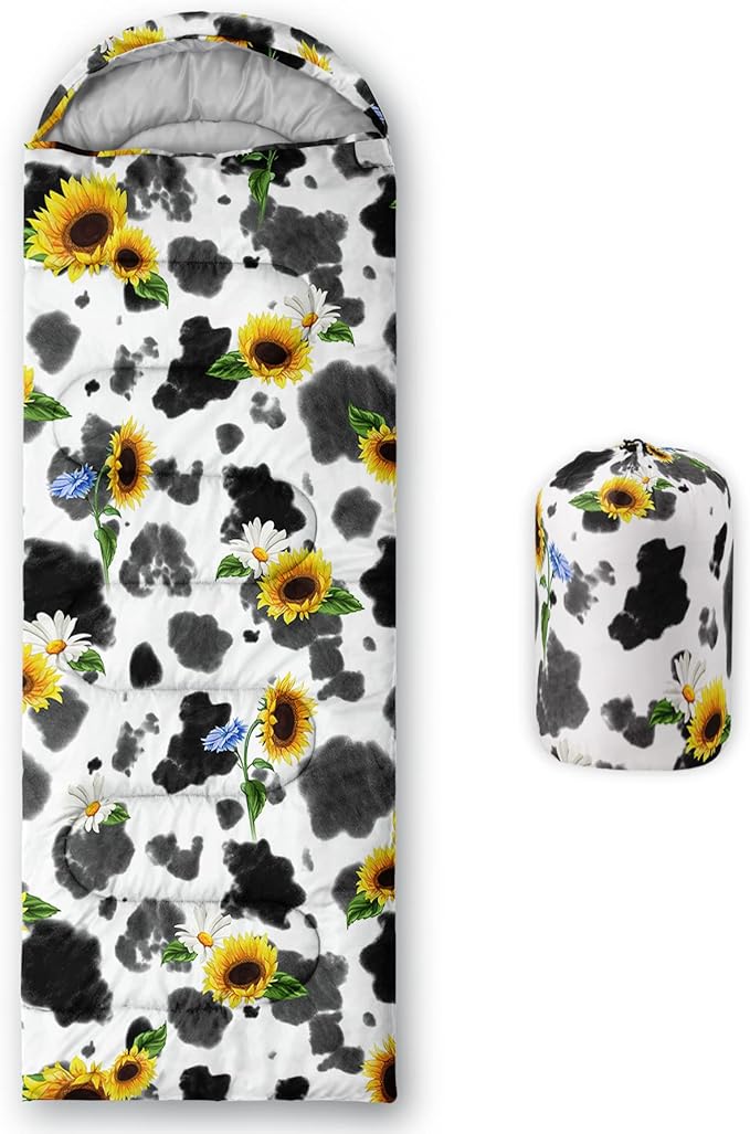 BSNTHO Camping Sleeping Bags,3 Season Warm & Cool Weather,Lightweight,Waterproof Sleeping Bags for Adults & Kids,Traveling,and Outdoors,Camping Gear Equipment