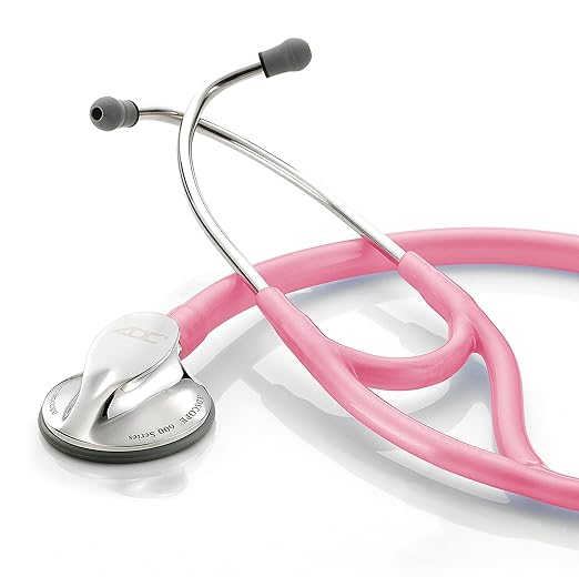 ADC Adscope 600 Platinum Series Cardiology Stethoscope with Tunable AFD Technology, 27 inch Length