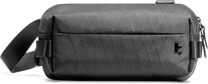 tomtoc Compact EDC Sling Bag, Minimalist Chest Shoulder Backpack Crossbody Bag for Men Women, Lightweight Carry Casual Bag