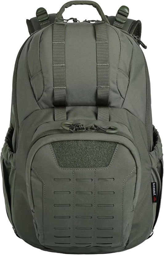 vAv YAKEDA 500D NylonTactical Military Backpack for Men,Fit 12.6-15.6 inches Laptop, Daily Bag for Hiking,hunting,running (Green)